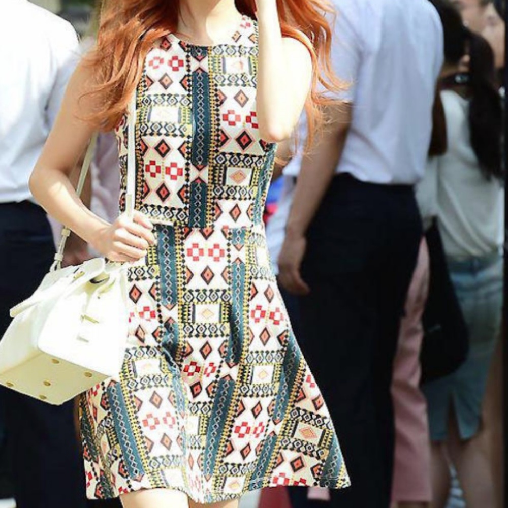 H&M Aztec Print Dress